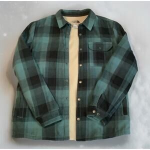 The North Face Campshire Jacket Shirt Full Snap Fleece Mens Size 3XL NWT $120